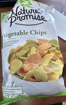 Vegetable Medley-Potato, Tomato And Spinach Chips, Vegetable Medley Potato, Tomato And Spinach