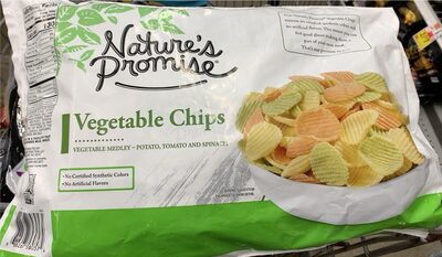 Vegetable Medley-Potato, Tomato And Spinach Chips, Vegetable Medley