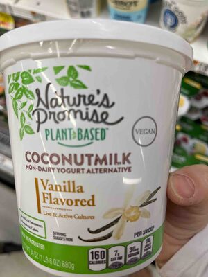 Vanilla Coconutmilk Non-Dairy Yogurt Alternative, Vanilla