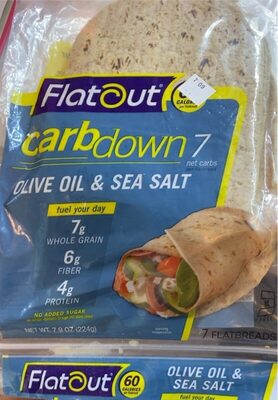 Olive Oil & Sea Salt Flatbreads, Olive Oil & Sea Salt