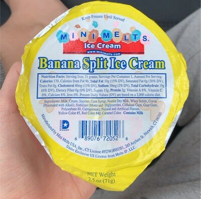Banana Split Ice Cream, Banana