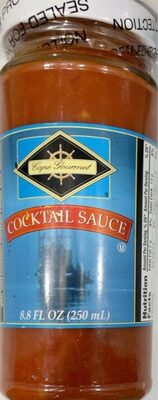 Cape Gourmet Cocktail Sauce, 8.8 Fl Oz