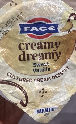 Sweet Vanilla Creamy Dreamy Cultured Cream Dessert, Sweet Vanilla