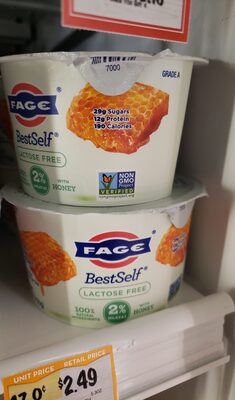 Honey 2% Reduced Fat Greek Strained Yogurt, Honey