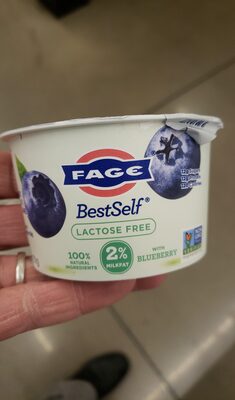 Blueberry 2% Reduced Fat Greek Strained Yogurt, Blueberry