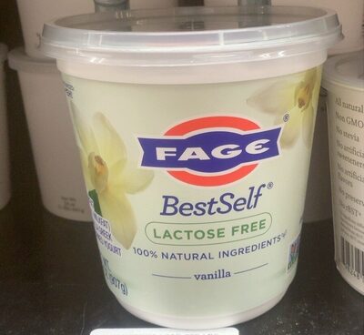 Vanilla Lactose Free Lowfat Greek Strained Yogurt, Vanilla