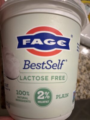 Plain Lactose Free Lowfat Greek Strained Yogurt, Plain