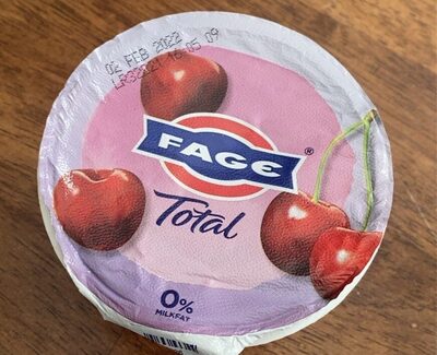 Cherry Blended Nonfat Greek Strained Yogurt, Cherry