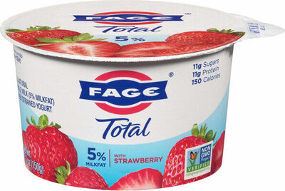 Strawberry Whole Milk Greek Strained Yogurt, Strawberry