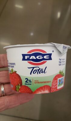 Strawberry Lowfat Greek Strained Yogurt, Strawberry