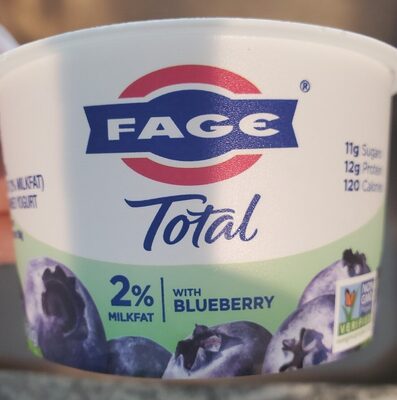 Blueberry Lowfat Greek Strained Yogurt, Blueberry