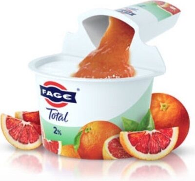 Blood Orange Lowfat Greek Strained Yogurt, Blood Orange