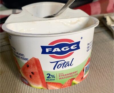 Strawberry Watermelon Lowfat Greek Strained Yogurt, Strawberry Watermelon