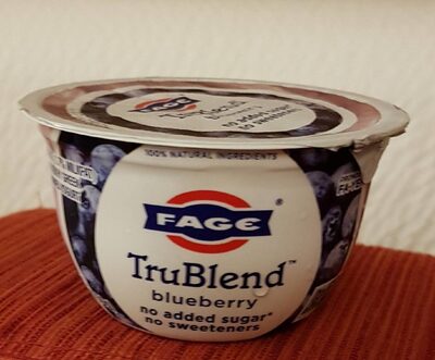 Blueberry Lowfat Greek Strained Yogurt, Blueberry