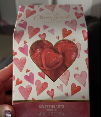 Strawberry Sweethearts Candy, Strawberry