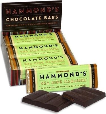 Hammond's, Sea Side Caramel, Dark Chocolate With Sea Salt Caramel