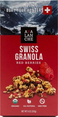 Red Berries Swiss Granola, Red Berries