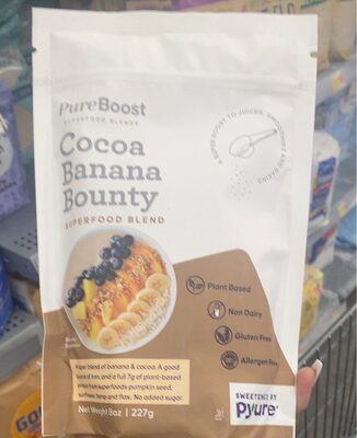Cocoa Banana Bounty Superfood Blend, Cocoa Banana Bounty