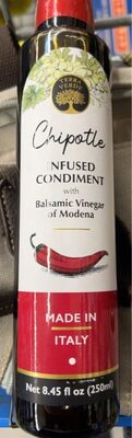 Chipotle Infused Condiment With Balsamic Vinegar Of Modena, Chipotle With Balsamic