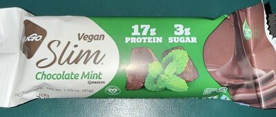 Chocolate Mint Real Dark Chocolate Protein Bar, Chocolate Mint
