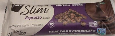 Espresso Real Dark Chocolate Protein Bar, Espresso