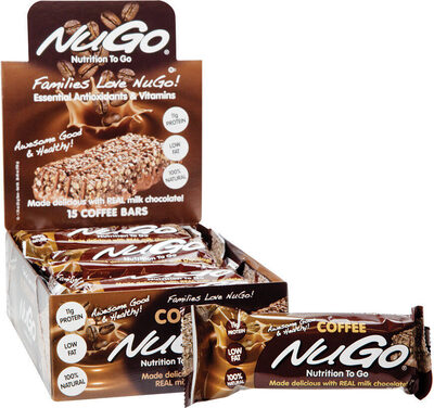 Nugo, Nutrition Bar, Coffee, Coffee