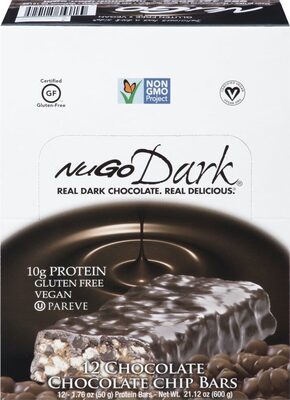 Chocolate Chocolate Chip Protein Bars, Chocolate Chocolate Chip