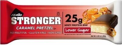 Caramel Pretzel Whey Protein Bar, Caramel Pretzel