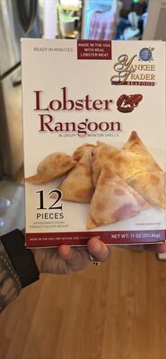 Yankee Trader Seafood Lobster Rangoon, 12 Count, 11 Oz