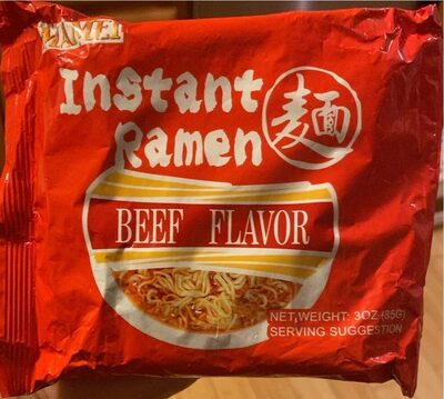 Beef Flavor Instant Ramen, Beef