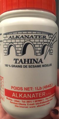 Tahini 100% Sesame Seeds, Tahini
