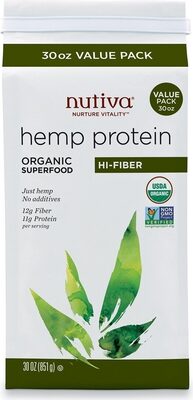 Organic Hemp Protein Hi-Fiber Superfood