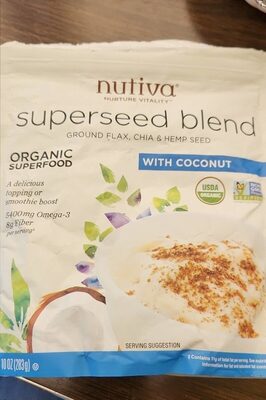 Nutiva, Nature Vitality, Superseed Blend