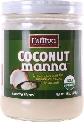 Organic Superfood Coconut Manna, Coconut Butter