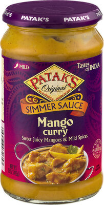 Mild Mango Curry Original Simmer Sauce, Mild Mango Curry