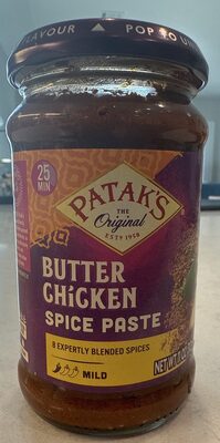 Mild Butter Chicken Curry Spice Paste, Butter Chicken