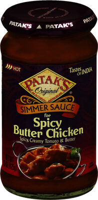 Hot Butter Chicken Spicy Curry Simmer Sauce, Butter Chicken