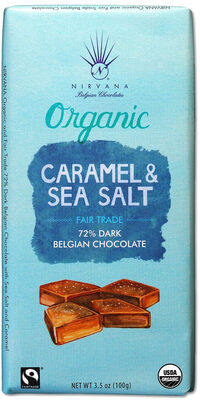 72% Dark Chocolate With Sea Salt And Caramel