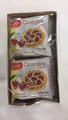 Tarts With Cherry Jam Crostatine, Cherry