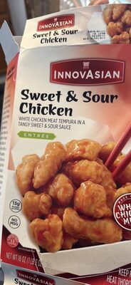 Sweet & Sour Chicken Lightly Battered Tempura Chicken Breast In A Tangy Sweet & Sour Sauce Entree, Sweet & Sour Chicken