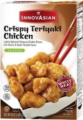 Crispy Teriyaki Chicken Lightly Battered Tempura Chicken Breast In A Savory & Sweet Teriyaki Sauce Entree, Crispy Teriyaki Chicken