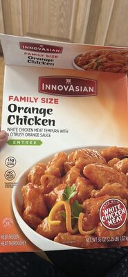 Orange Chicken Lightly Battered Tempura Chicken Breast And A Citrusy Orange Sauce Entree, Orange Chicken
