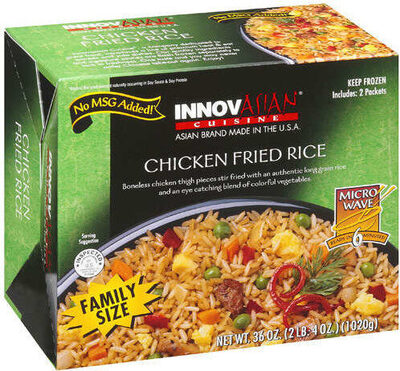 Chicken Fried Rice Grilled White Chicken Meat Stir Fried With An Authentic Long Grain Rice And An Eye-Catching Blend Of Colorful Vegetables Entree, Chicken Fried Rice