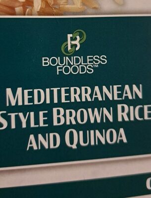Mediterranean Style Brown Rice And Quinoa A Blend Of Brown Rice, Red And White Quinoa, Kale, And Tomatoes Seasoned With Garlic And Herbs, Mediterranean Style Brown Rice And Quinoa