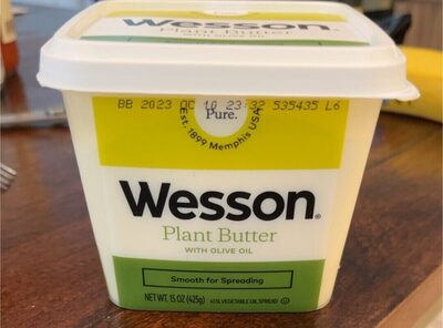 Plant Butter With Olive Oil, Olive Oil