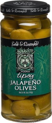 Vodka Tipsy Fiery Olives