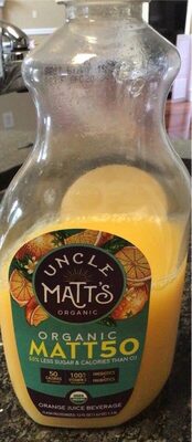 Orange Organic Matt50 Juice Beverage, Orange