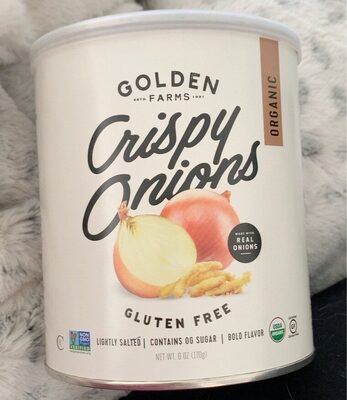Lightly Salted Organic Crispy Onions, Lightly Salted