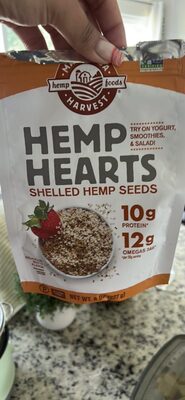 Delicious Nutty Flavor Hemp Hearts Shelled Hemp Seeds, Delicious Nutty