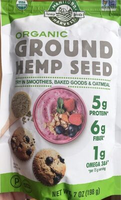 Organic Ground Hemp Seed